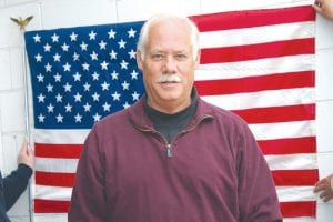 Staff photo/Rhonda Silence Richard McKenzie of Grand Marais is now the Cook County Veterans Service Officer.