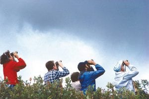 Photo by Layne Kennedy Along with migrating birds, the North Shore will be seeing an influx of birders during the Boreal Birding & Northern Landscapes Festival on June 4-7, 2009. North House Folk School is hosting the festival and expects over 80 students during the event.