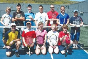 P artic ipants wer e (L-R, fr ont) Pat Colber t, Lars Scannell, Jordee Matson      (Neeb ing, ON), She lby Ahr endt, and Danie l Ahre ndt. (L-R, back) Collin   Berglund, David B ergstrom, Kieran Scannell, J ustin Goldstein, Coach Tim     Scannel l, Ce Ce Schnobric h, a nd Jam ie Wick.