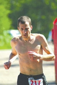 Greg Hexum of Esko, MN finished the race with a 0:35:06.4. According to race sponsors, Sugarbush Trail Association, this is the ninth consecutive win for Hexum.