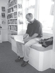 Tim Cochrane reads from his latest book, Minong—The Good Place: Ojibwe and Isle Royale at Drury Lane Books June 13, 2009. His book is filled with research and lore about the significance of Isle Royale to the North Shore Ojibwe.