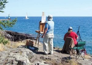 Photo courtesy of Art Colony Cook County offers a plethora of Plein Air Painting opportunities