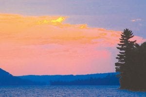 Photo by Erik W. L. Anderson, BoundaryWatersCanoeArea.com Beautiful weather brings beautiful sunsets. This picture of Pine Lake, at the end of the Arrowhead Trail, was taken over Labor Day weekend