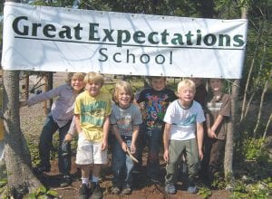 Photo courtesy of Great Expectations School Great Expectations School kids are enjoying their first weeks of school! Pictured here are Ian, Henry, Aram, Silas, Ole, Kestrel & Stirling!