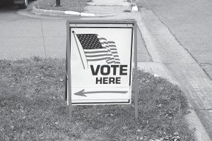 Staff photo/Rhonda Silence This year's mail-in referendum went off without a hitch. 68% of the county's registered voters voted.