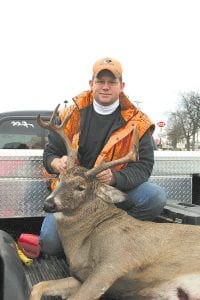 At press time the leader in Buck’s Big Buck Contest is Paul Swearingen of Buffalo, Minnesota. Swearingen leads in both the weight category at 233 pounds and in the antler spread category with a 21.5-inch rack.