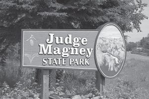 The Minnesota Department of Natural Resources is considering the purchase of 120 acres of private land adjacent to the boundaries of Judge Magney State Park.