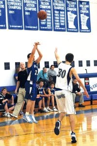 Senior James Groth had a great game against the Cromwell Cardinals on Tuesday, January 19. Groth made a huge threepoint shot that ignited the Viking faithful and gave Cook County a 48-47 lead with just over two minutes to play in the game. The Vikings won, 51-48.