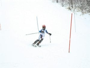 Photo by Jennifer Fenwick The Alpine Vikings skied with style at the Duluth Invitational at Spirit Mountain on January 18 and also at home at Lutsen Mountains four days later. Luke Fenwick had his best performance of the year, putting together two flawless runs and earning 5th place.