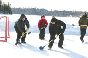 The Winter Tracks Festival on the Gunflint Trail includes a variety of winter activities— snowshoeing, snowmobiling, Nordic skiing, dining and dancing, and once again—broomball! Another highlight of the festival is snow sculpting. Head up the trail Feb. 25-28 and join the fun!