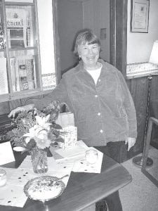 Beth Olson was honored at a retirement party on her last day at the Violence Prevention Center in Grand Marais Friday, January 8, 2010. She was on staff for four years and plans to spend more time gardening, with her family, and volunteering for the Grand Marais Playhouse now that she is retired. At the February meeting of the Violence Prevention Center board of directors, it was decided to move from staffing the center with a team approach to appointing Jodi Yuhasey as director and program advocate. Yuhasey has a background in victim services, has been with the program since 1993, and says the program hope is “someday domestic violence and sexual assault programs will not need to exist.” However, until that day, Yuhasey said the program would be available. The Violence Prevention Center has been providing free and confidential services to all affected by domestic violence and sexual assault in Cook County for 24 years.