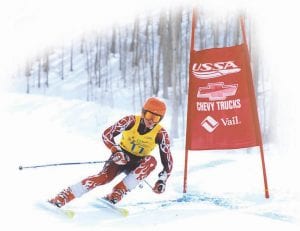 Anders Zimmer, 14, of Grand Marais, had an exciting end to his ski race season, competing in the Junior Olympics in Vail and Beaver Creek, Colorado March 3 - 10.