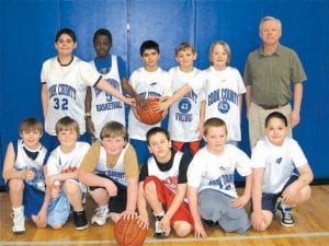 (L-R, front) Mikey Burton, Connor Franks, Wyatt Baker, David Blackburn, Brad Wilson, Chance Finke. (L-R, back) Bubba Finke, Sam O’Phelan, John Ray Mendivil, Beckley Rumph, Noah Roth, and Coach Rod Dockan.