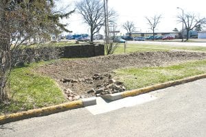 The rain garden at the Grand Marais Library is an example of the Cook County Soil & Water Department's ongoing efforts to improve the city's stormwater runoff design.