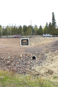 County commissioners received an update from MnDOT representatives on Tuesday, May 11. They learned that Highway 61 projects scheduled for next year include adding 1.5 miles of Gitchi-Gami State Trail from this bicycle highway underpass being constructed adjacent to County Road 34 to the Ski Hill Road in Lutsen.