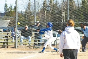 After a tough week on the road, Viking softball battled back the Floodwood Polar Bears for a win on May 10. Ninth-grader Signe Larson bunted and then stole second base to score on a Chelsey Sorenson hit in the bottom of the fourth.