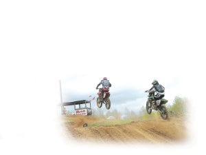 Connor Smith, on his 2010 Honda CRF250R, passes an opponent at the Echo Valley Motocross Park on Sunday, May 2.