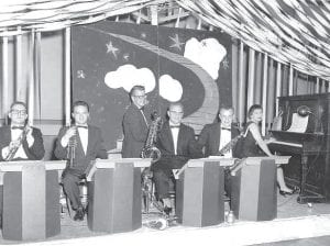 This photo from the Cook County Historical Society gives a glimpse of prom as it was 50 years ago. This picture of prom, circa 1960, has just one unknown band member. The orchestra is Tom Jackson, an unknown trumpet player, Jack Blomberg, Harold Ikola, Robert Brock, and Doris Richards on piano.