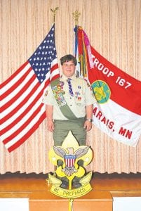 Jonathan Baumann of Golden Eagle Lodge was awarded the highest rank in Boy Scouting – that of Eagle Scout – on April 24, 2010. He is the eighth member of the Baumann family to earn this honor.