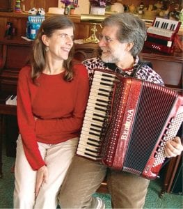 On Friday, June 18 the community is invited to a Contra Dance with Over the Waterfall and featuring special guest callers Jim and Carol of Friends on the Range. The boatbuilding workshop will be converted to a dance floor for the family dance from 7 – 8 p.m. Families are invited to learn traditional dances with their children. The family time will be followed by an energetic community dance from 8 to 10 p.m. Donations of $5 welcome at the door.