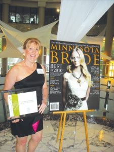 Bluefin Bay Event Coordinator Kim Nelson attended the Minnesota Bride “Best of 2010” award ceremony at the Carlson Tower Rotunda in the Twin Cities.