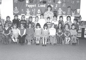 The members of this Sawtooth Elementary School class will be celebrating their 20th Class Reunion this August. Former kindergarten teacher Mary McElevey was delighted to share the picture of her former students—both classes. At that time the kindergarteners went to school every other day—on Monday, Wednesday, and Friday one week and on Tuesday and Thursday the other. Happy 20th, Class of 1990!