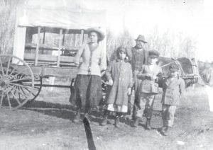 Another interesting photo from the Cook County Historical Society collection is annotated simply “Lutsen School Bus.” The young people in the photo certainly do look like they may be wearing new (or newly-made) school clothes.