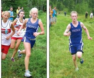 Senior Ailee Larson outsprinted two Duluth Central runners to finish second overall in the Pincushion meet. Larson ran one minute faster than last year, closing with a time of 16:05 for the 2.5 course. Kieran Scannell ran away from the boy’s varsity field last week at the Pincushion cross-country meet. Scannell, just a sophomore, won with a time of 17: 17 over the very tough 5-kilometer course.