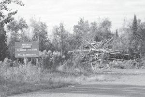 The City of Grand Marais has allowed citizens—city residents and others—to dump yard debris and brush at this site near the city water tower. Some are unhappy with the smoke from the periodic burning; some want the burning to continue. If you have an opinion, attend the September 29 public meeting at 5:00 p.m. at City Hall.