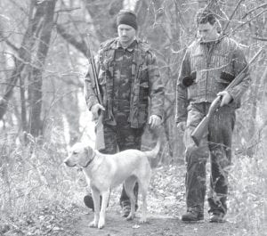 The backroads have become very busy as grouse hunters and leaf lookers jockey for position, so people need to be careful and pay attention.