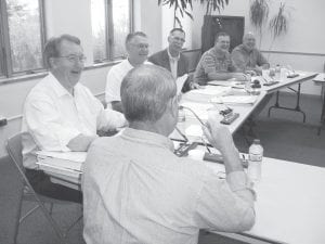 The Cook County Community Center was the location of the September 9, 2010 quarterly meeting of the Southern Minnesota Municipal Power Agency, of which the Grand Marais Public Utilities Commission is a member. The member representatives carefully considered how to fairly spread out the cost of capital improvements to its Sherco 3 coal-fired power plant and talked about the emergence of more environmentally friendly power sources in the future.