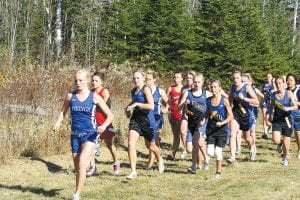 Six Viking cross country runners earned all-conference honors at the Polar League Championship at Pincushion Trails on Thursday, October 14. Ailee Larson led the pack of Viking varsity girls. Larson matched the tough pace of the Esko runners and garnered a third place finish in 15:55.