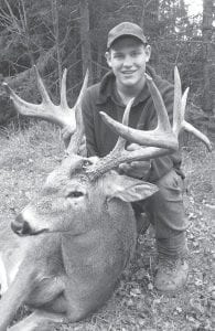 CoLee Johnson of Hovland was the winner in Buck’s Hardware Big Buck Contest for the buck with the largest antlers. CoLee’s buck had an antler spread of 25 inches.