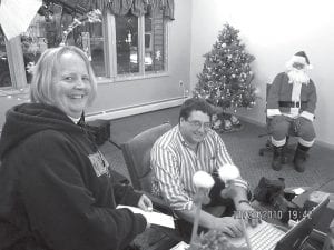 The Grand Marais Senior Center was a busy place on Tuesday, November 23 after the Grand Marais Christmas Parade. Volunteers Bruce and Cheryl Johnson had fun recording Christmas memories for visitors to Santa.