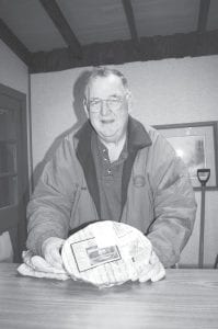 Congratulations to the Cook County News-Herald Christmas Ham Contest winner, Andy Byholm of Grand Marais. Andy stopped by the News- Herald at press time this week and joked that it took three people to win the contest. His daughters Rhonda and Dawn helped him find the hidden ham. Where was it? On page A4 in the picture of Santa Claus!