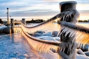 Although it made driving treacherous, the recent freezing rain also created some wonderful photo opportunities. Don Davison of Grand Marais took his snow blower in for repair and stopped on the way home to capture ice portraits.