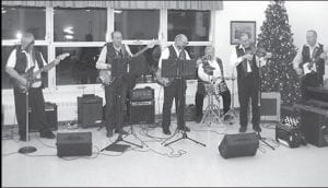 Portage, the popular country band performing at the care center in December. Portage brightens the care center with its music on the last Saturday of every month. The next show will be February 26. The public is invited to enjoy this classic country band and come dancing with residents. The care center invites any local musicians who would like to add to the music scene at the care center to call (218) 387-3518.