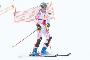 The Cook County/Silver Bay girls’ alpine team finished 3rd in Section 7. Three individual girls skied their way into the next level of competition. Above left: Senior Molly Rider finished 5th in a field of 96 racers, an amazing accomplishment. Left: Also qualifying for State was Katie Smedstad who finished in 11th place. Above right: The top 16 skiers in Section 7 go on to the State Meet. Ali Boettcher earned a spot by garnering 16th place in the 96-skier field.