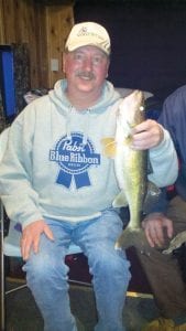 Publisher Hal Kettunen had a great weekend of fishing with family and friends at Lake Winnibigoshish recently. He is pictured here in the fish house with a nice 21