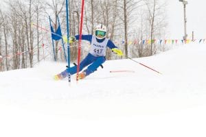 Race No. 6 of the Northland Junior Race Series at Mont du Lac on Sunday, Feb. 13 gave Lutsen junior alpine skiers the chance to shine. Speedy Logan Backstrom continued his winning way, once again taking first place in his age group. He has won first place in his division at all of the races this season!