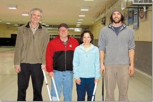 2nd Event Winners - Skip-Steve Hudler, 3rd-Marshall Pedersen, Lead-Monica Webster, 2nd-Cory Hudler