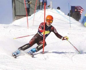 Anders is at home on the slopes, whether it is Lutsen Mountain where he learned to ski at age 4, or at Loch Lomond, Ontario.