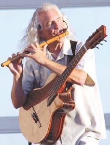 Grand Marais singer/songwriter Michael Monroe will be sharing his love of music with Great Expectations School students for a week. A community concert will be held Thursday, May 5 at 7 p.m. at Betsy Bowen Studio’s “What’s Upstairs at the Old Playhouse.”