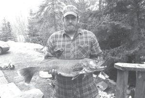 Grant Smith of Grand Marais had a great day of fishing on Lake Saganaga on Saturday, April 9. He caught this massive 32 ½ inch walleye. It weighed in at 12 pounds.