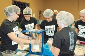 Last year, a number of Cook County youths took part in a “Feed My Starving Children” food-packing event. They also raised funds to bring the nonprofit organization to Cook County for a day of sorting and bagging food to provide life-saving meals.