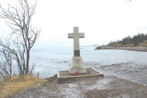 Father Baraga’s Cross in Schroeder will be moved a short distance after it was discovered it was on private property and not on land owned by the Catholic Diocese of Duluth. The trail will also be moved and straightened out and made wheelchair accessible. The work will begin at the end of June and take about one week to complete.