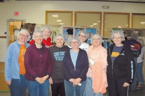 When they’re not busy teaching, these good looking civic-minded ladies can often be found volunteering their time to help with worthwhile projects. (L-R) Shelby Anderson, Cindy Muus, Lorelei Livingston, Dena Schliep, Joan Ege, Barb Coe, Kaye Tavernier and Dorie Carlson.