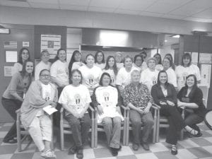 On May 12, a Women’s Health Dinner was held at Grand Portage Health Services in preparation for the Shakopee Mdewakanton Sioux Community mobile mammogram unit. This is the third year that the mobile unit has visited Grand Portage. The mammogram bus was located at Health Services on May 24 – 25. At the dinner, all of the women received information on women’s health issues and cancer. The organizer was Dani Reilly who did a great job putting the event together. Participants were: (L-R, front) Evelyn LeGarde, Vivian Carlson, Becky Adamczak, Marjorie Johnson, Pamela Mills, Socia Love. (L-R, middle) Lacy Running Hawk, Leigna Cloud, Tonya Szczech, Lisa Dahmen, Donna Anderson, Bonnie Johnson, Paula Schaefbauer. (L-R, back) Dani Reilly, Shiela Dubrah, Jessica Barr, Ellen Altman, Angela Lien, Pat Reilly, Marie Morrin, Carolyn Howard, Lynn Spry, Dawn Londo.