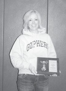 Jana (Stoskopf) Southwick, a 1984 graduate of Cook County High School (CCHS), has been named Teacher of the Year in the Kasson-Mantorville public school district in southeastern Minnesota. Southwick is a fourth-grade teacher at Kasson- Mantorville Elementary School in Kasson, Minnesota. She has been with the district since 1999.