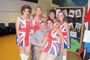 Bud Hennessy was one of the many people who enjoyed the British invasion of Shout! The Mod Musical in recent weeks. There are only a few more chances to catch this wonderful show this weekend! (L-R) Molly Hicken, Hilja Iverson, Bud Hennessy with Karen Blackburn, Kerri Bilben, Karina Roth.